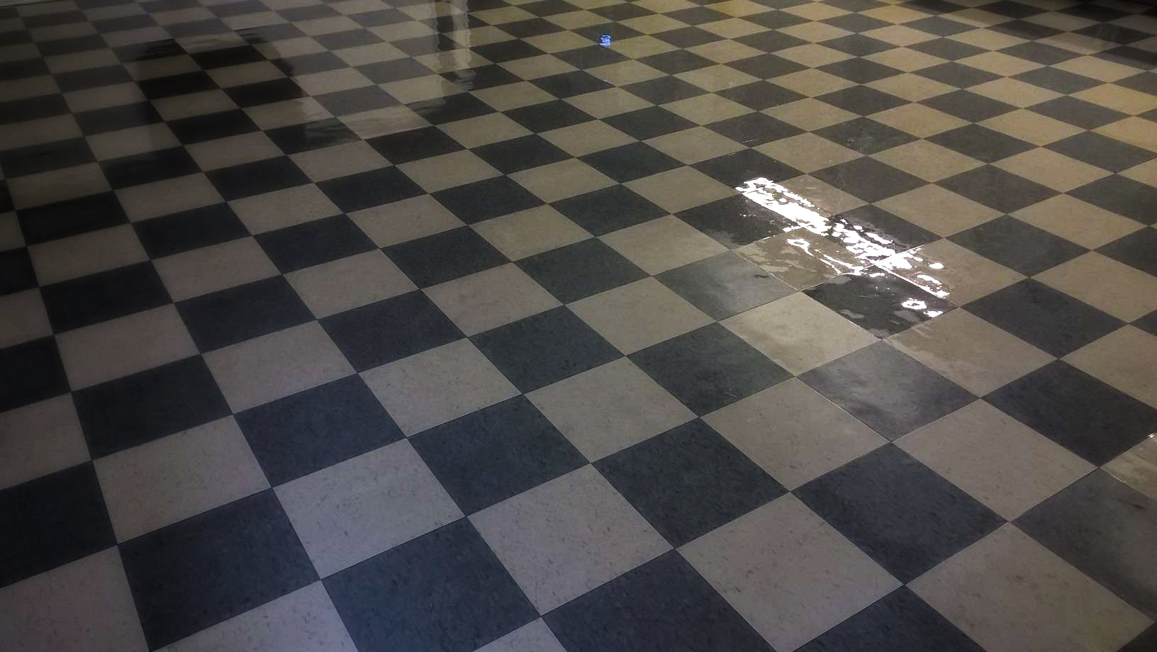 Old VCT Floor Restoration Job in Crystal MN image 8