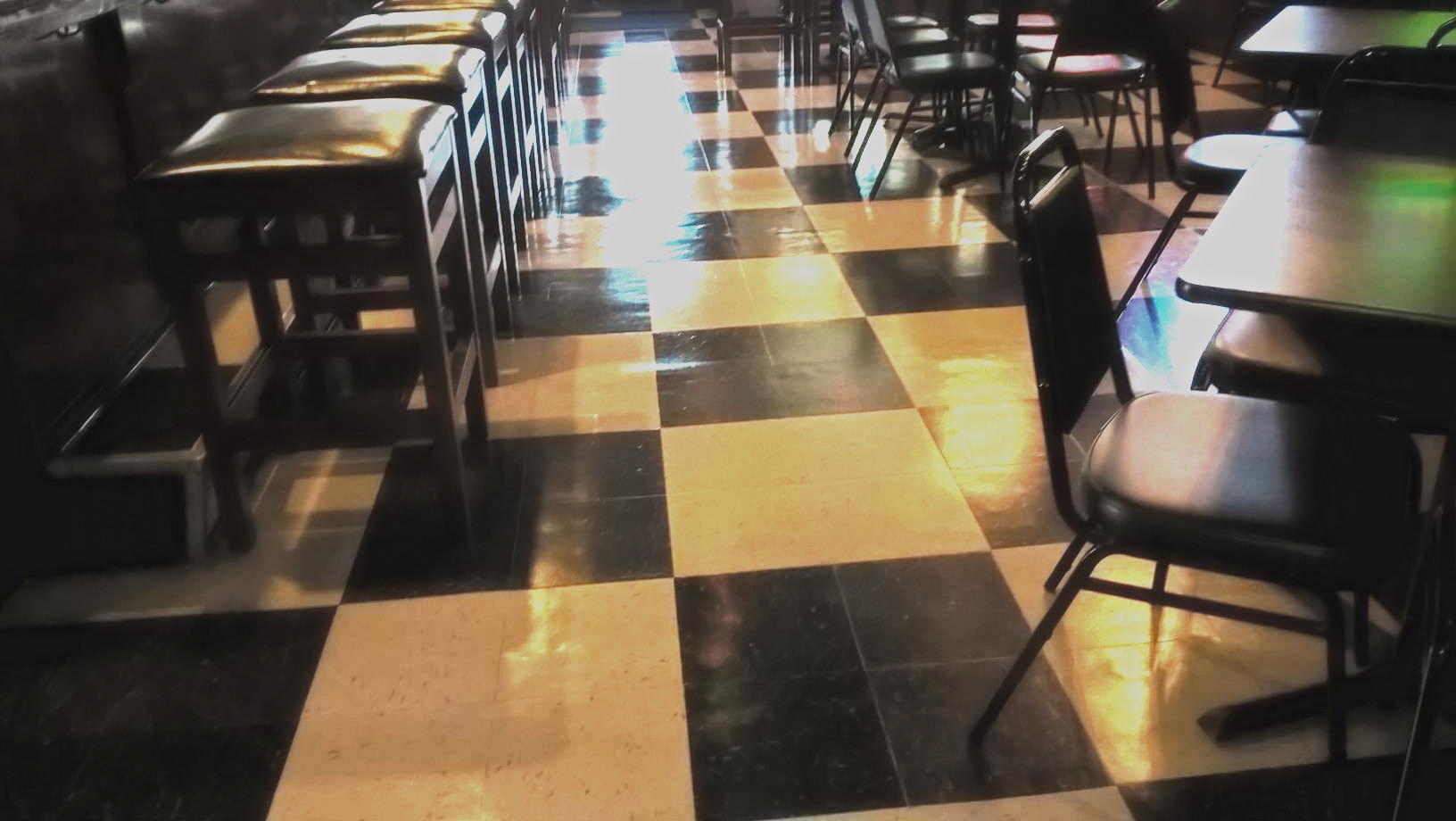 Old VCT Floor Restoration Job in St Michael MN image 11