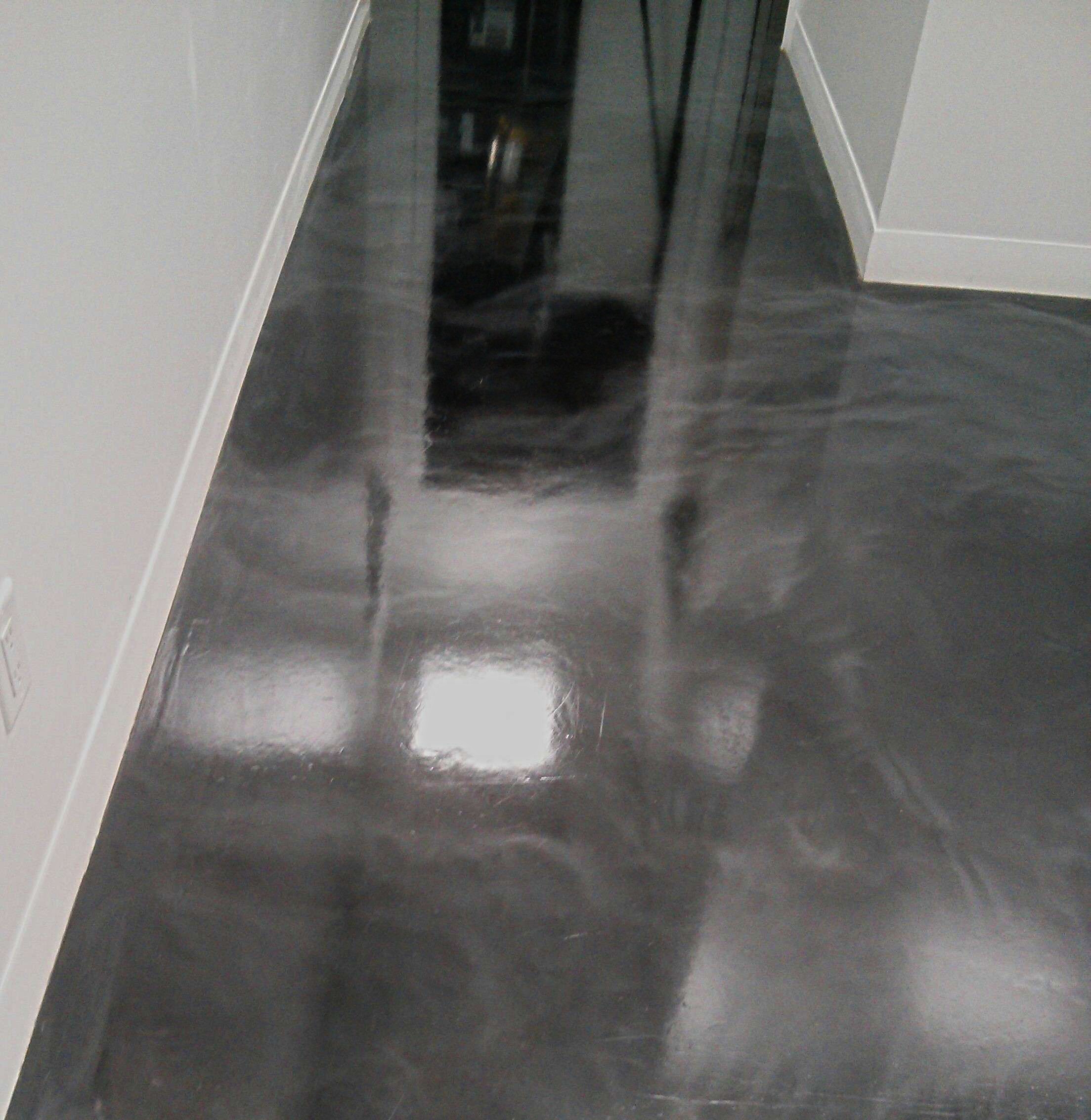 Polished Concrete Floor Gets Much Needed Scrub and ReCoat in Wayzata image 5