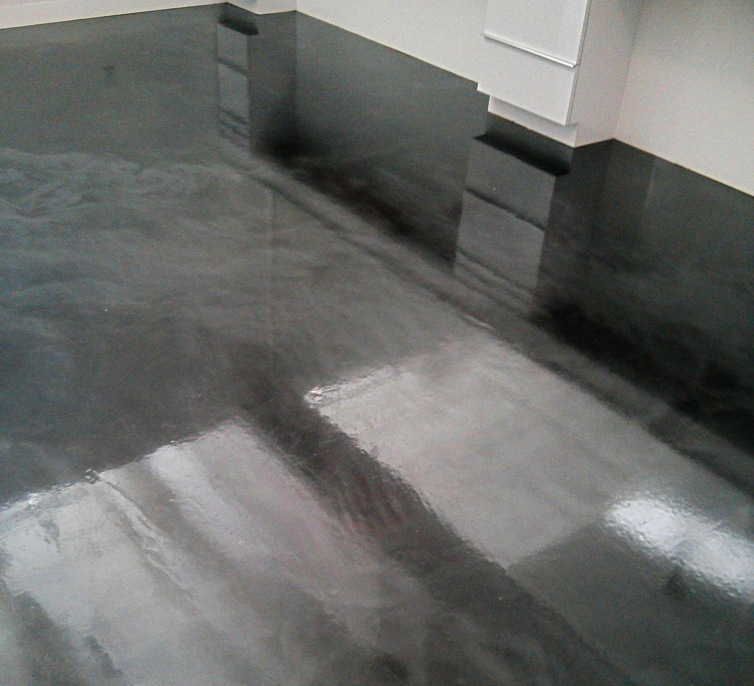 Polished Concrete Floor Gets Much Needed Scrub and ReCoat in Wayzata image 6