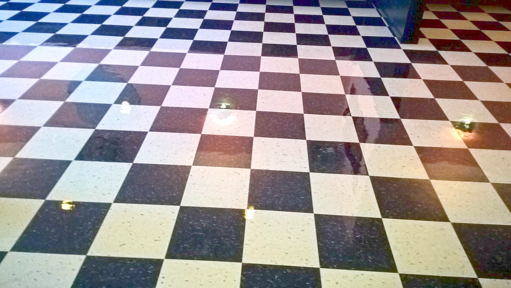 Restaurant VCT Floor Scrub and High Gloss Clear Coatings Job in Minneapolis image 8