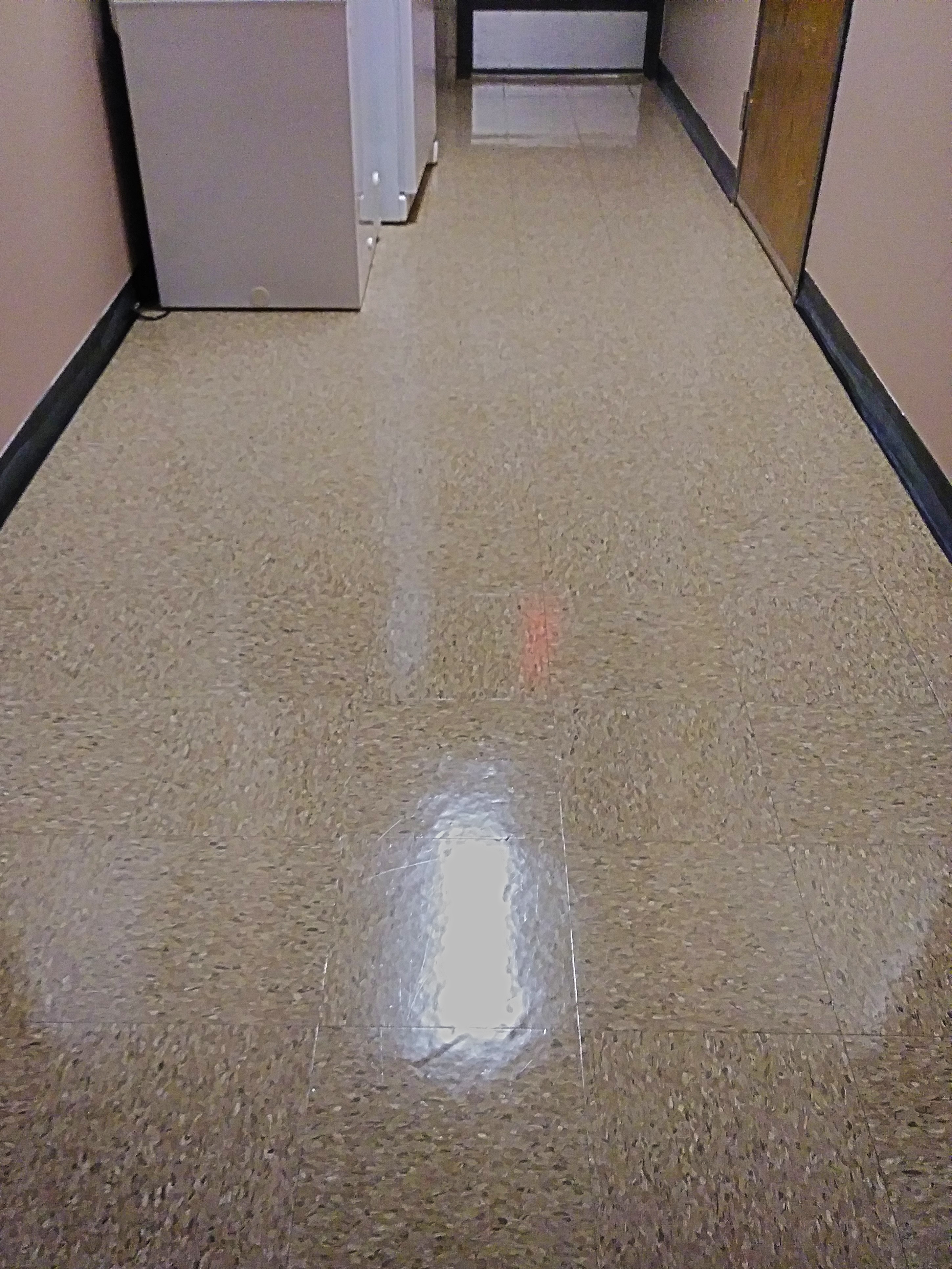 VCT Floors Clear Coating Job in Rural Hennepin County image 7